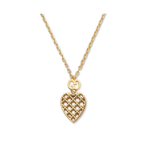 gucci diamantissima 18ct gold necklace|Designer Gold Necklaces .